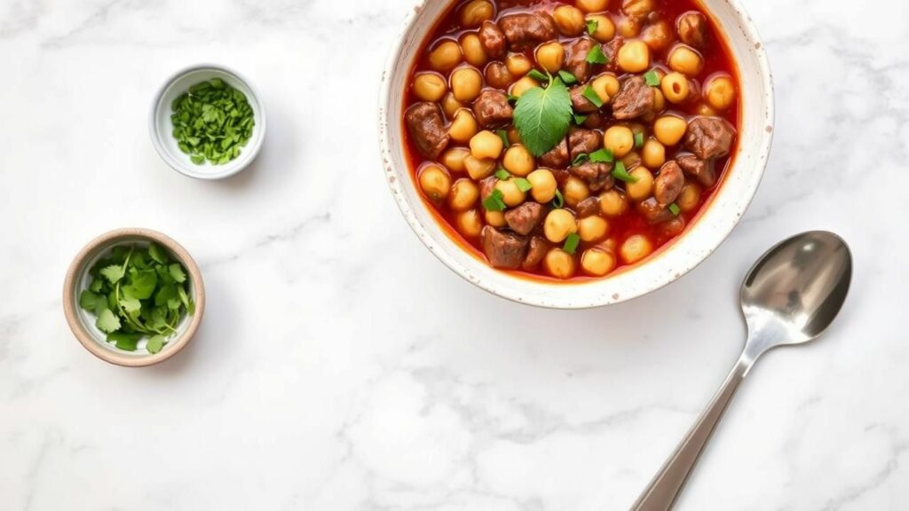 Venison and Chickpea Chili Recipe