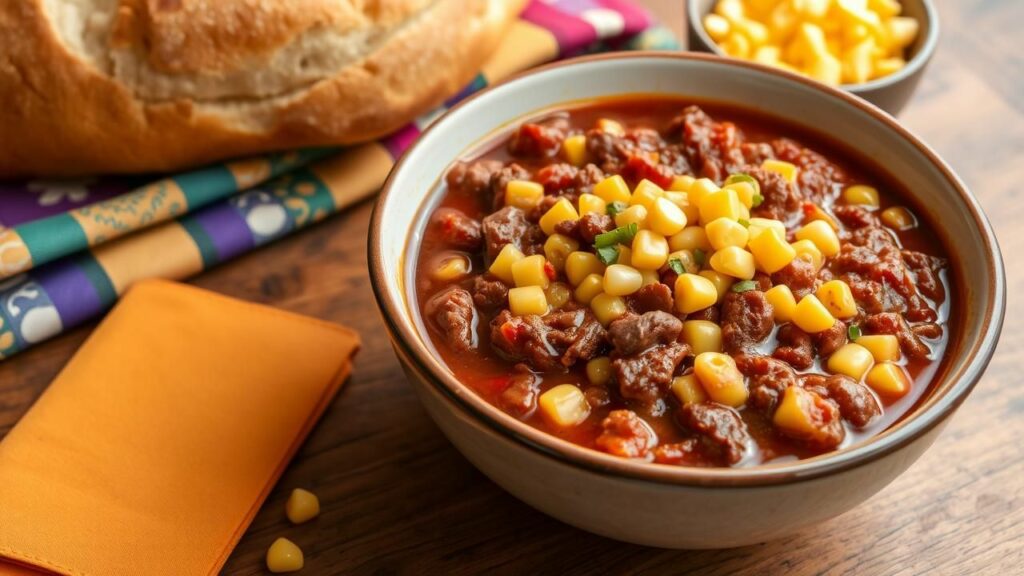 Venison and Corn Chili Recipe