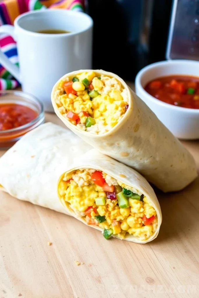 Air Fryer Breakfast Burritos Recipe - Zynahz Air Fryer Breakfast Burritos Recipe - Zynahz