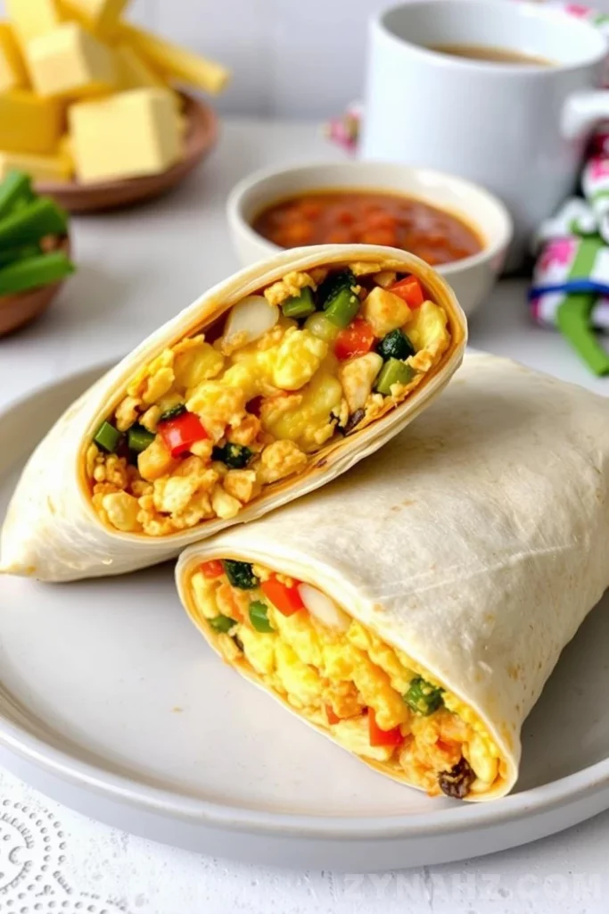 Air Fryer Breakfast Burritos Recipe - Zynahz Air Fryer Breakfast Burritos Recipe - Zynahz