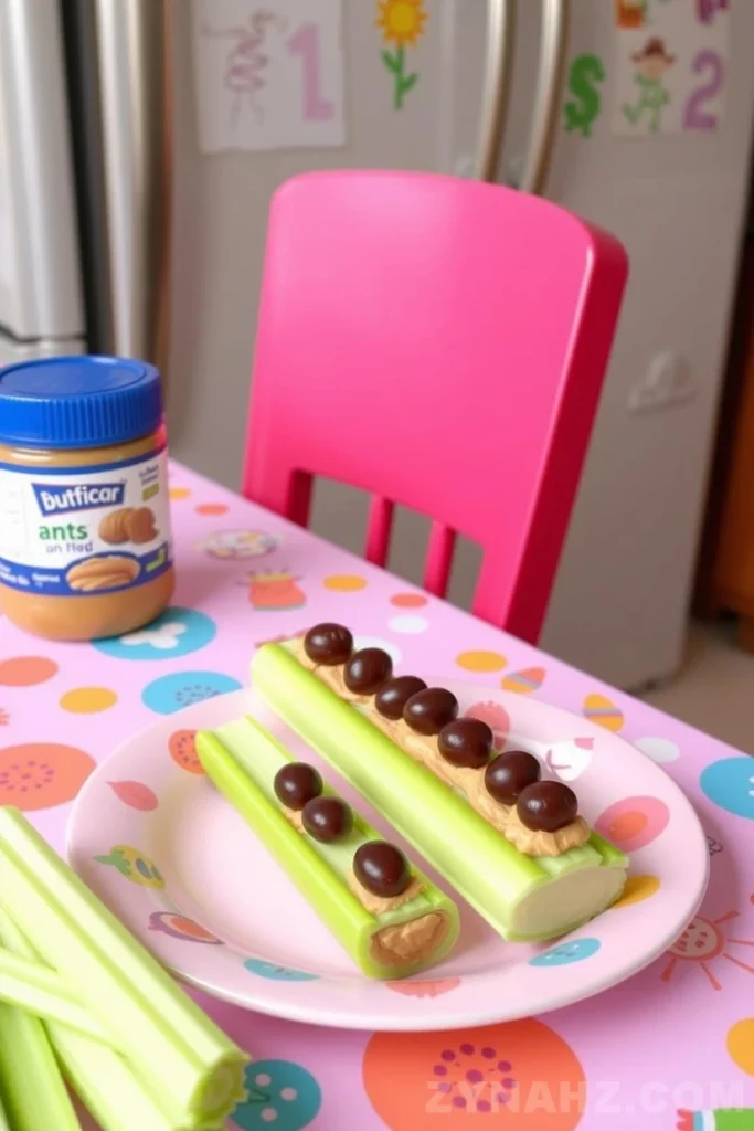 Ants on a Log Recipe - Zynahz Ants on a Log Recipe - Zynahz