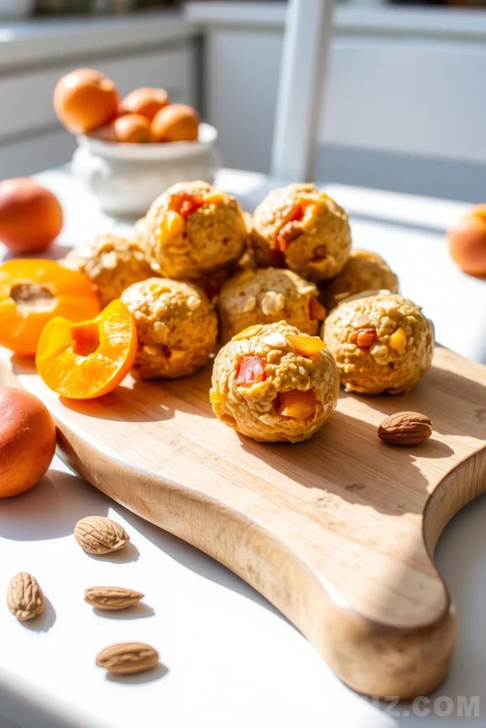 Apricot Almond Energy Balls Recipe - Zynahz Apricot Almond Energy Balls Recipe - Zynahz