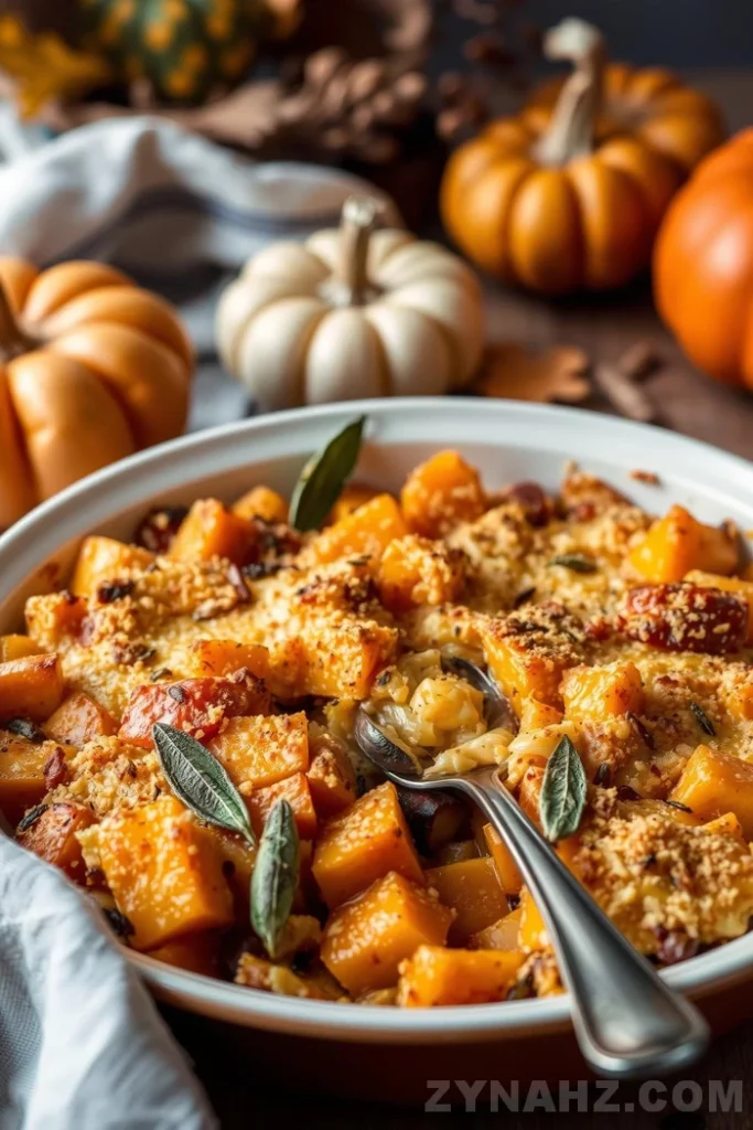 Butternut Squash and Sage Casserole Recipe - Zynahz Butternut Squash and Sage Casserole Recipe - Zynahz