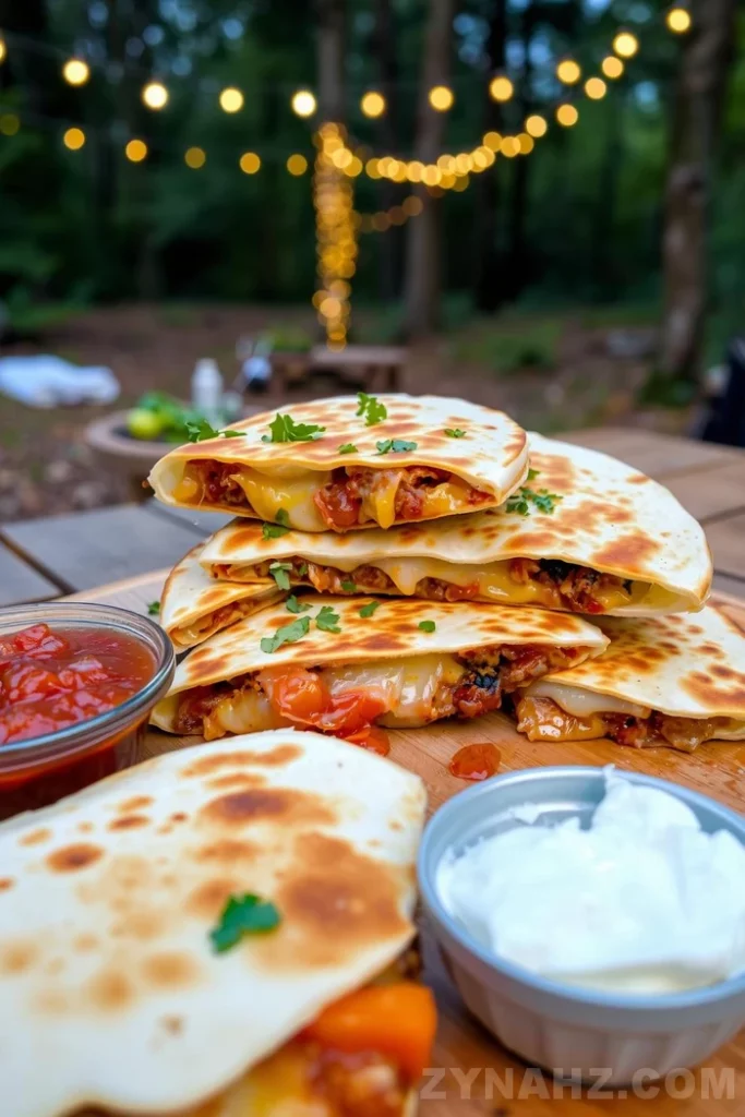Camping Quesadillas Recipe - Zynahz Camping Quesadillas Recipe - Zynahz