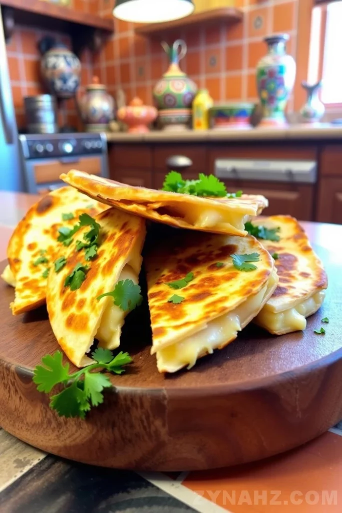 Cheesy Quesadillas Recipe - Zynahz Cheesy Quesadillas Recipe - Zynahz