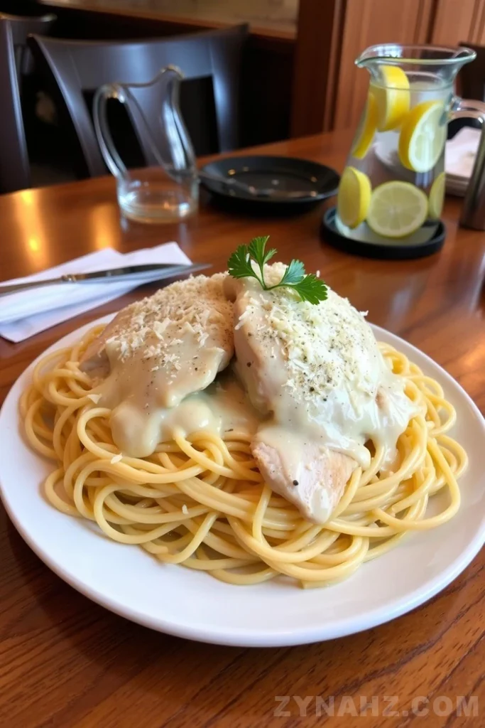 Chicken Alfredo Spaghetti Recipe - Zynahz Chicken Alfredo Spaghetti Recipe - Zynahz