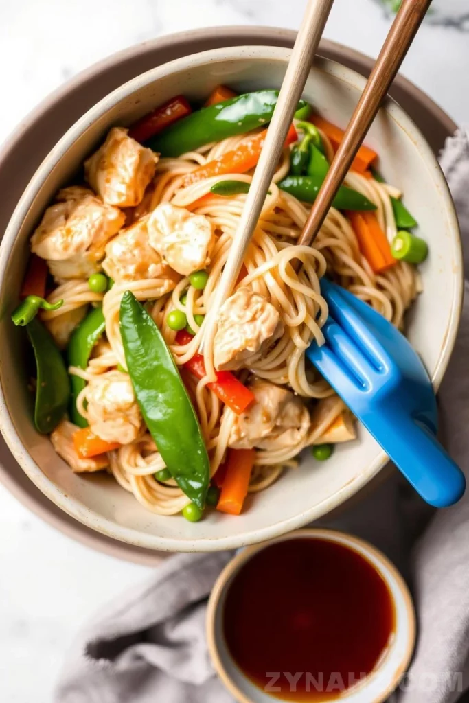 Chicken and Vegetable Noodle Stir-Fry Recipe - Zynahz Chicken and Vegetable Noodle Stir-Fry Recipe - Zynahz
