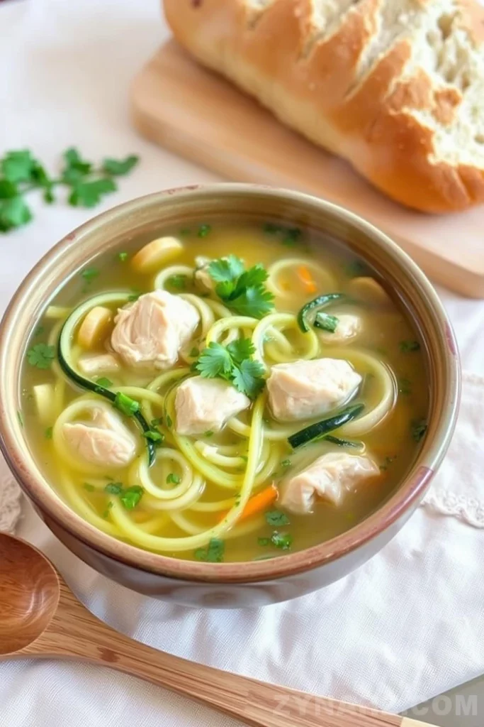 Chicken Zoodle Soup Recipe - Zynahz Chicken Zoodle Soup Recipe - Zynahz