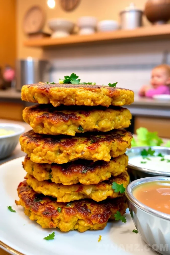 Chickpea Patties Recipe - Zynahz Chickpea Patties Recipe - Zynahz