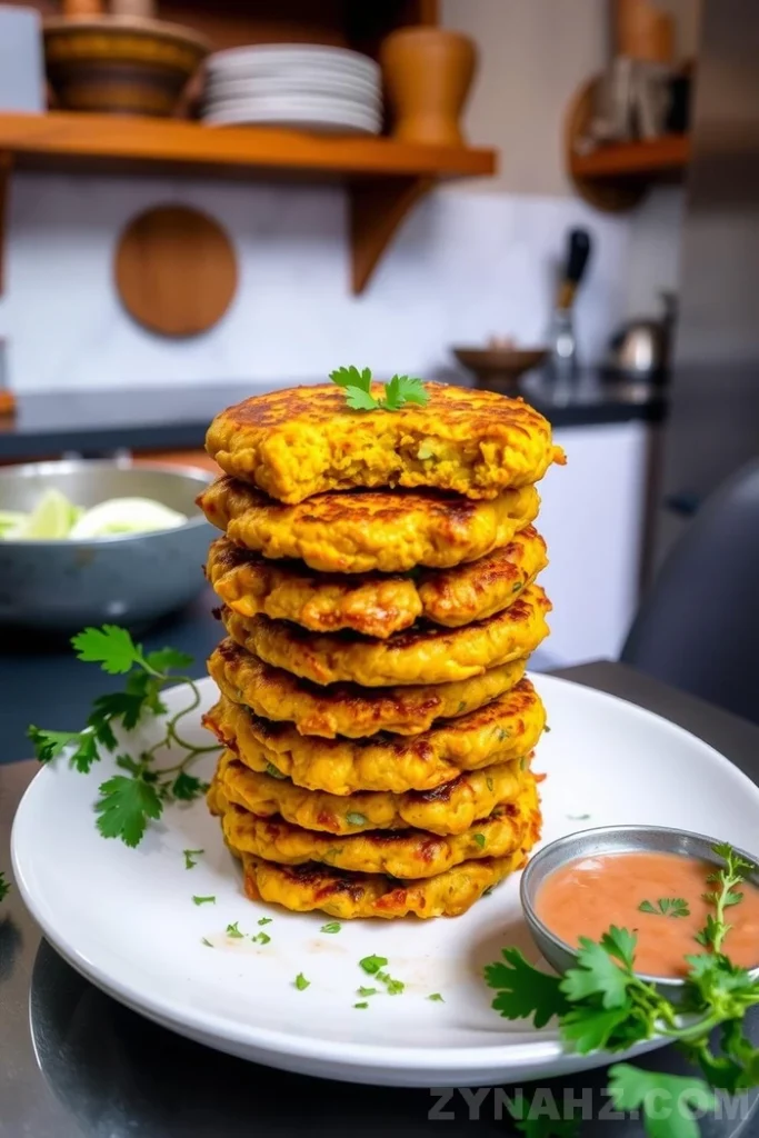 Chickpea Patties Recipe - Zynahz Chickpea Patties Recipe - Zynahz