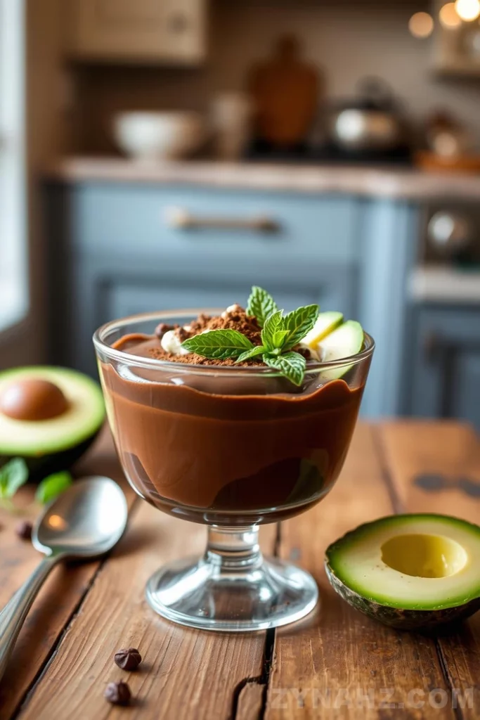 Chocolate Avocado Mousse Recipe - Zynahz Chocolate Avocado Mousse Recipe - Zynahz