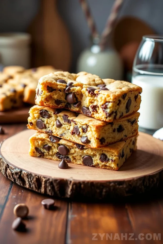 Chocolate Chip Cookie Bars Recipe - Zynahz Chocolate Chip Cookie Bars Recipe - Zynahz