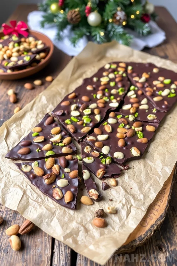 Chocolate Nut Bark Recipe - Zynahz Chocolate Nut Bark Recipe - Zynahz