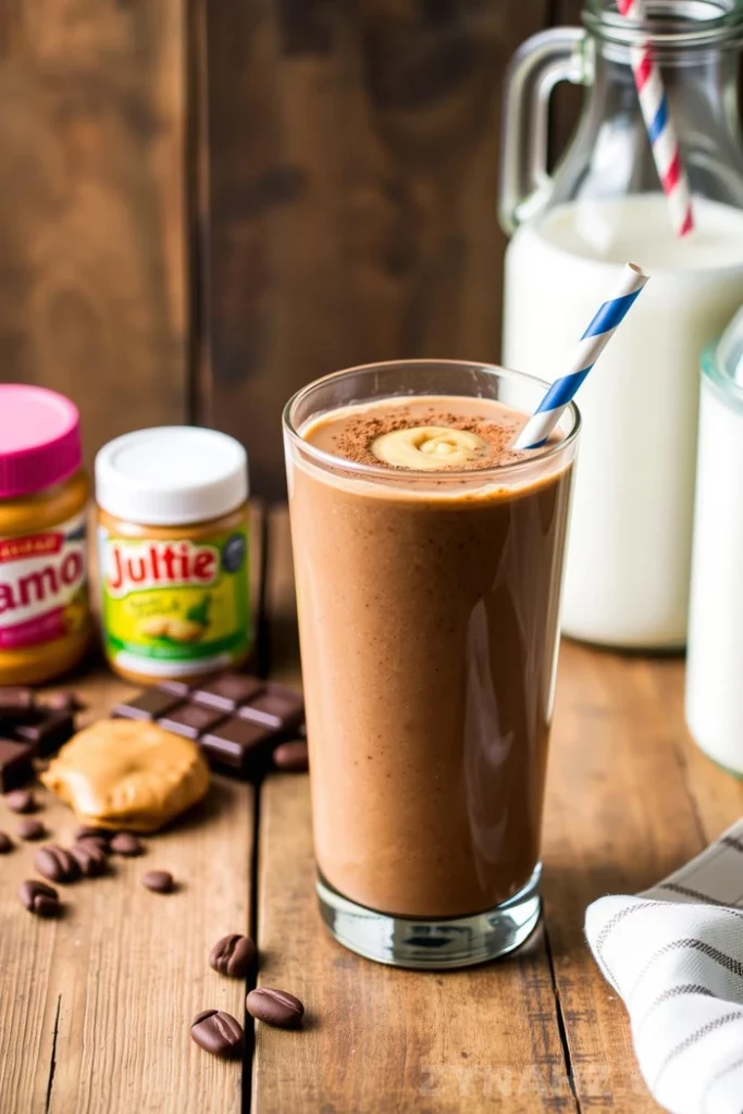 Classic Chocolate Peanut Butter Smoothie Recipe - Zynahz Classic Chocolate Peanut Butter Smoothie Recipe - Zynahz