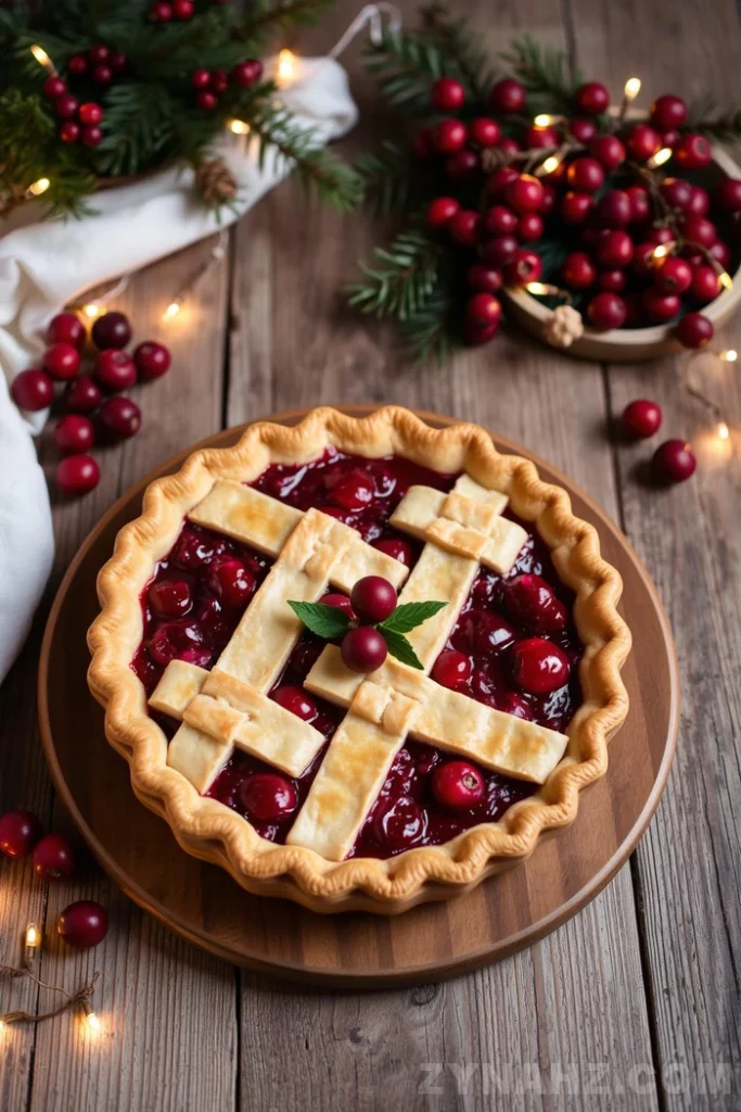 Cranberry Pie Recipe - Zynahz Cranberry Pie Recipe - Zynahz
