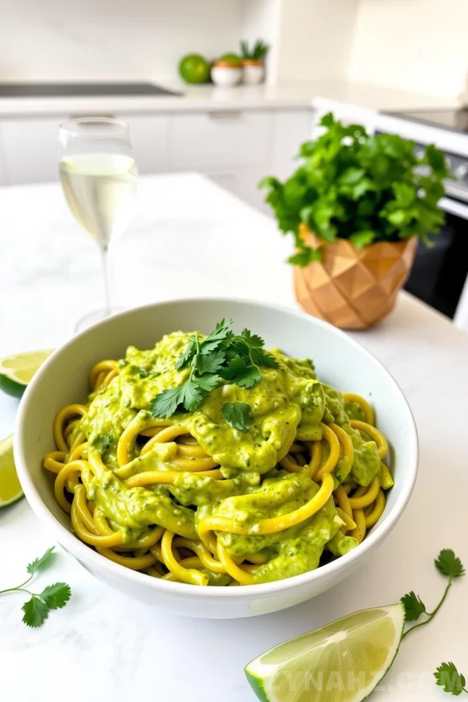 Creamy Avocado Pasta Recipe - Zynahz Creamy Avocado Pasta Recipe - Zynahz