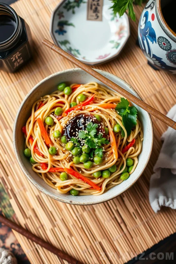 Edamame and Soba Noodle Bowl Recipe - Zynahz Edamame and Soba Noodle Bowl Recipe - Zynahz