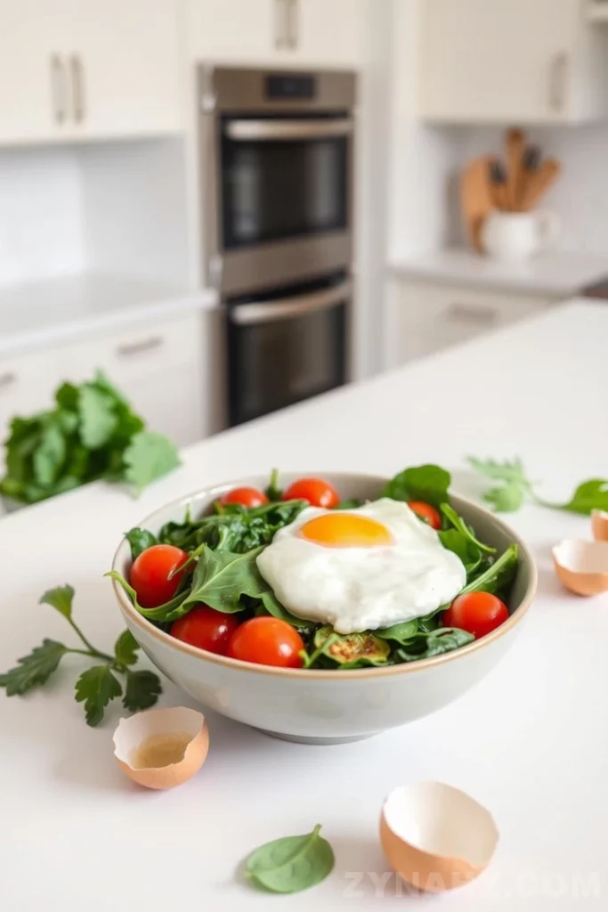 Egg White and Spinach Sauté Recipe - Zynahz Egg White and Spinach Sauté Recipe - Zynahz