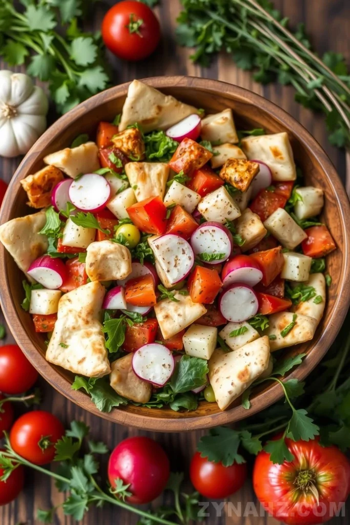 Fattoush Recipe - Zynahz Fattoush Recipe - Zynahz