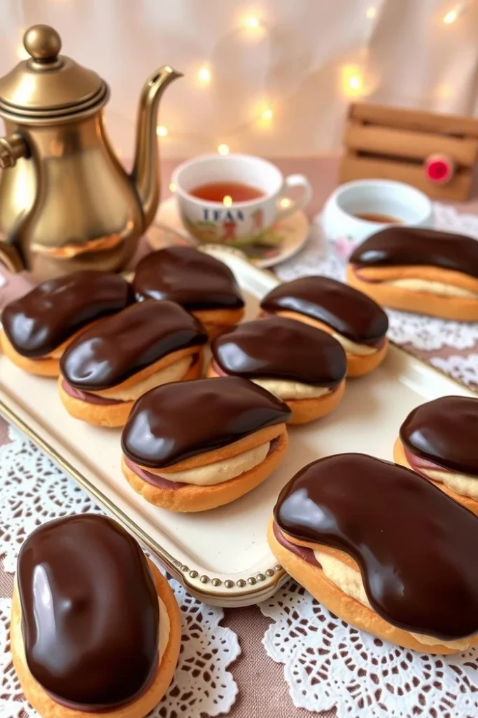 Gluten-Free Chocolate Éclairs Recipe - Zynahz Gluten-Free Chocolate Éclairs Recipe - Zynahz