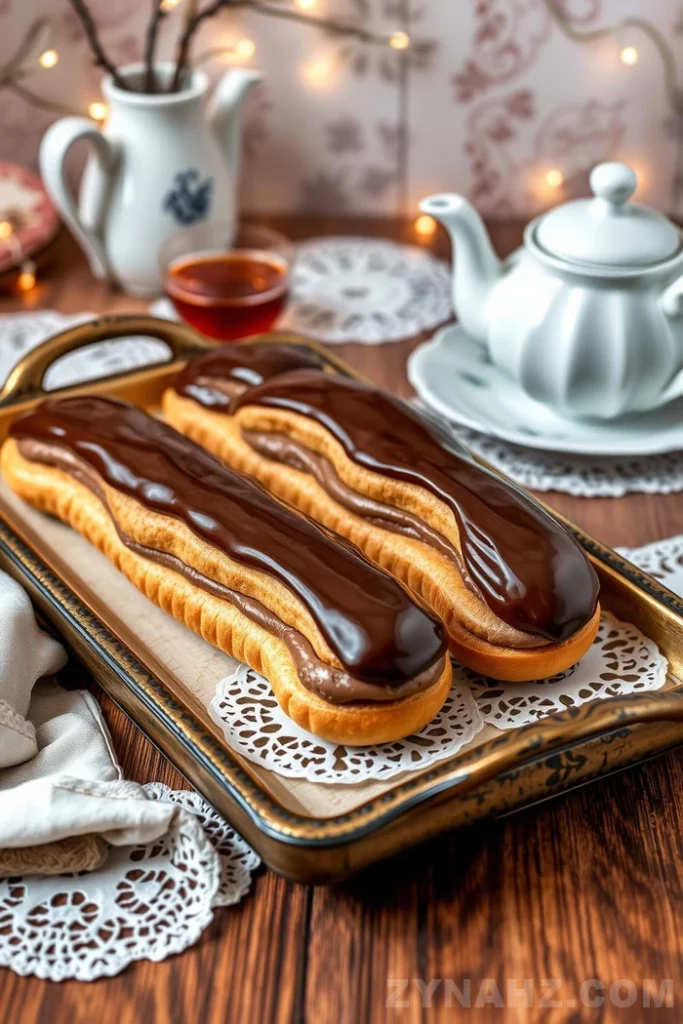 Gluten-Free Chocolate Éclairs Recipe - Zynahz Gluten-Free Chocolate Éclairs Recipe - Zynahz