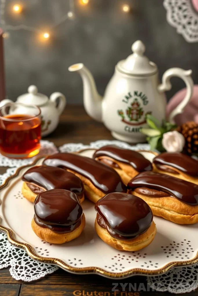 Gluten-Free Chocolate Éclairs Recipe - Zynahz Gluten-Free Chocolate Éclairs Recipe - Zynahz