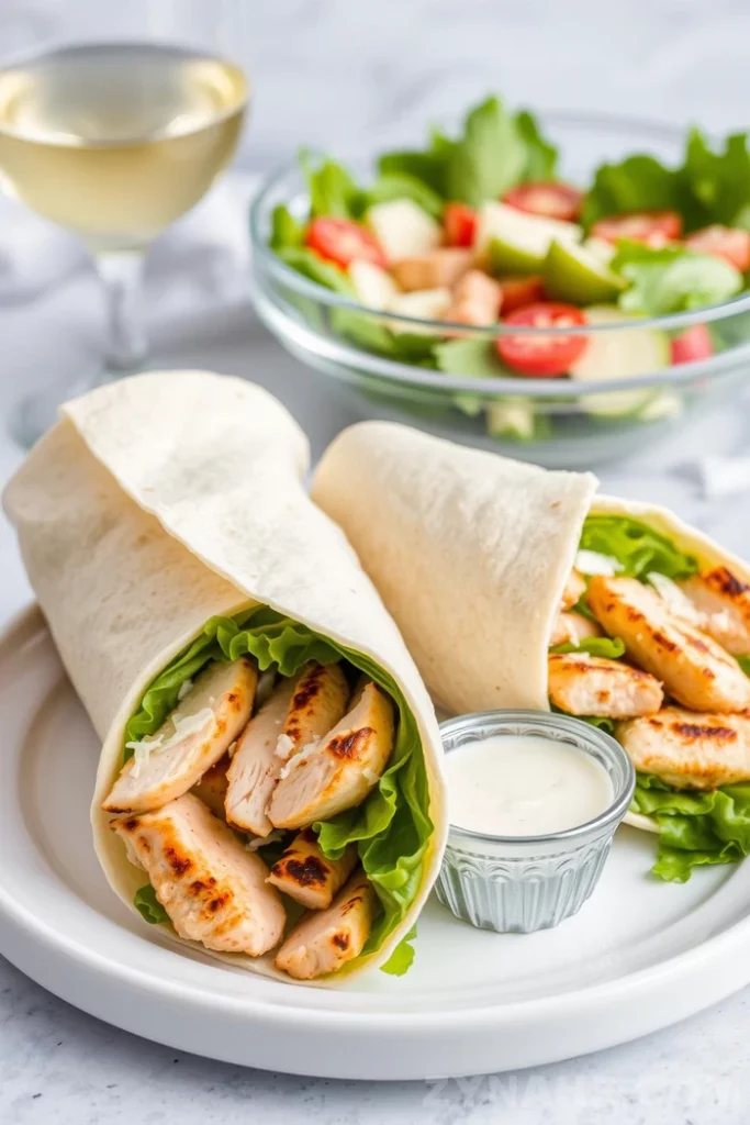 Grilled Chicken Caesar Wrap Recipe - Zynahz Grilled Chicken Caesar Wrap Recipe - Zynahz