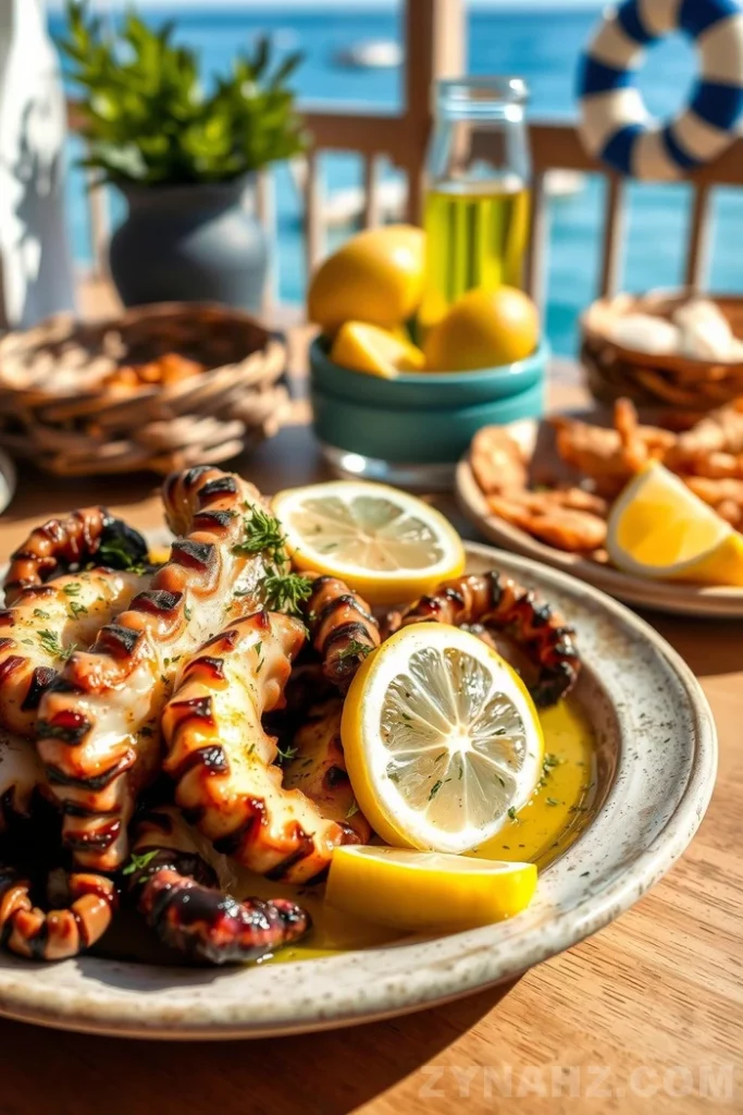 Grilled Octopus Recipe - Zynahz Grilled Octopus Recipe - Zynahz
