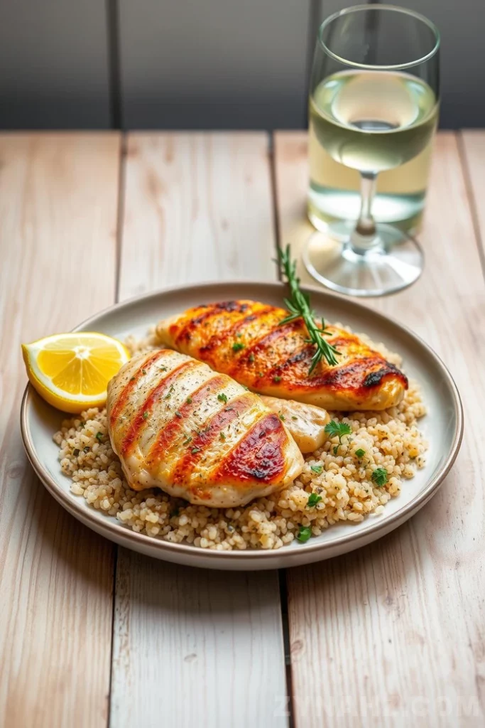 Herbed Lemon Chicken with Quinoa Recipe - Zynahz Herbed Lemon Chicken with Quinoa Recipe - Zynahz