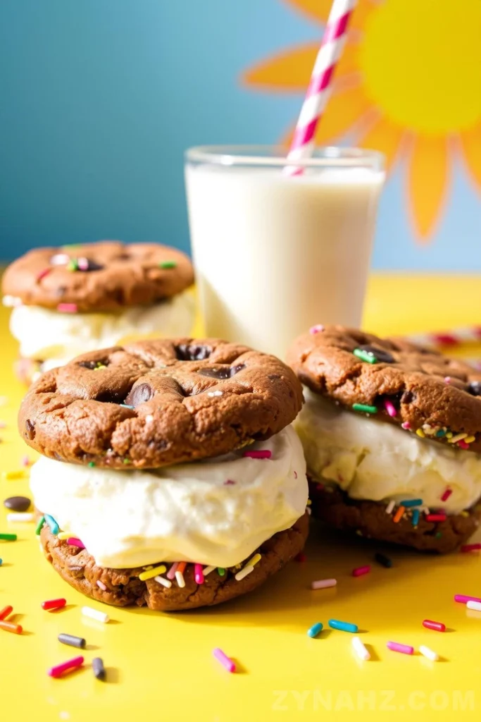 Ice Cream Sandwiches Recipe - Zynahz Ice Cream Sandwiches Recipe - Zynahz
