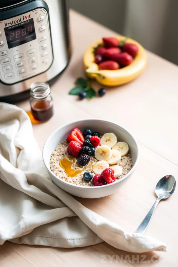 Instant Pot Quinoa Breakfast Porridge Recipe - Zynahz Instant Pot Quinoa Breakfast Porridge Recipe - Zynahz