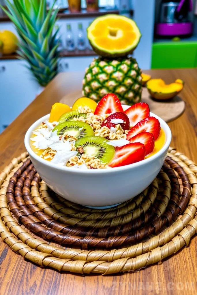 Mango Smoothie Bowl Recipe - Zynahz Mango Smoothie Bowl Recipe - Zynahz