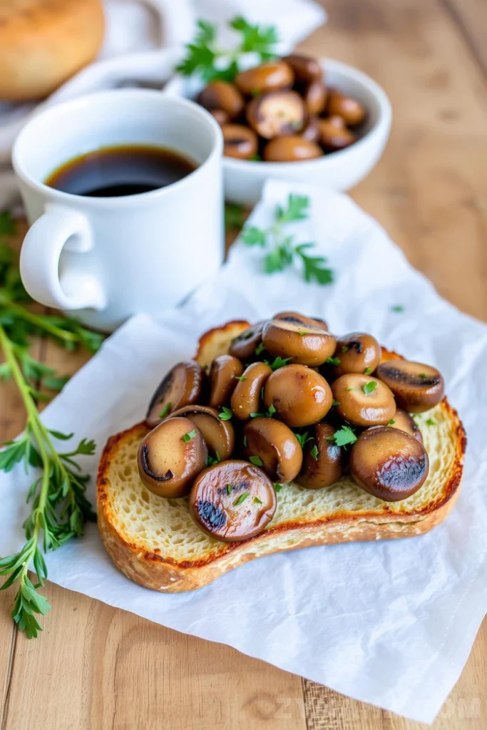 Marinated Mushroom and Herb Toast Recipe - Zynahz Marinated Mushroom and Herb Toast Recipe - Zynahz