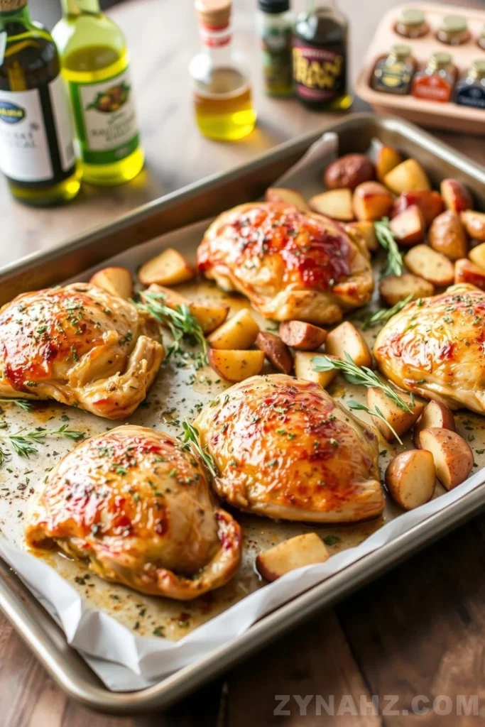 Mediterranean Chicken and Potatoes Recipe - Zynahz Mediterranean Chicken and Potatoes Recipe - Zynahz