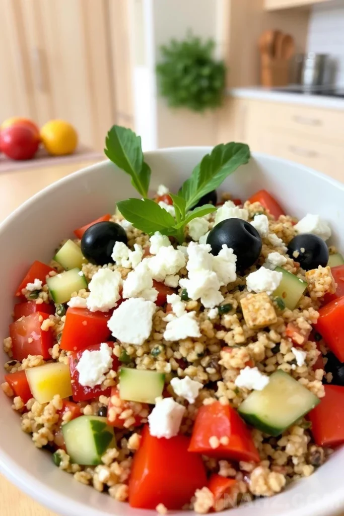 Mediterranean Quinoa Salad Recipe - Zynahz Mediterranean Quinoa Salad Recipe - Zynahz