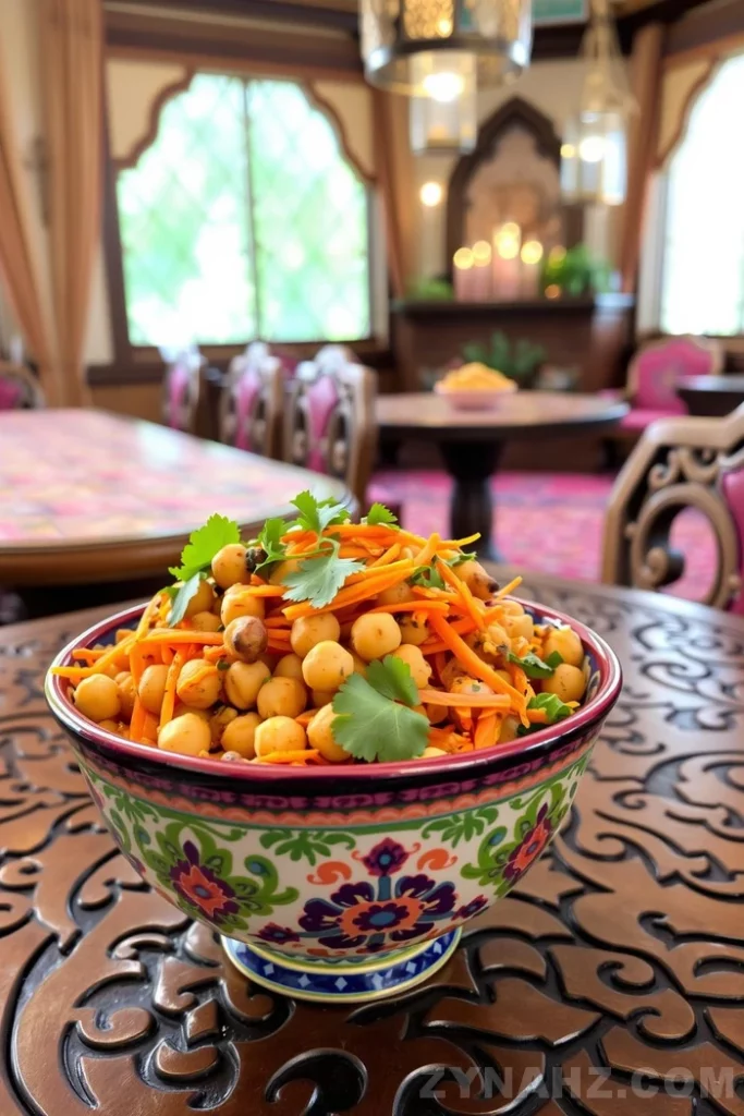 Moroccan Carrot and Chickpea Salad Recipe - Zynahz Moroccan Carrot and Chickpea Salad Recipe - Zynahz