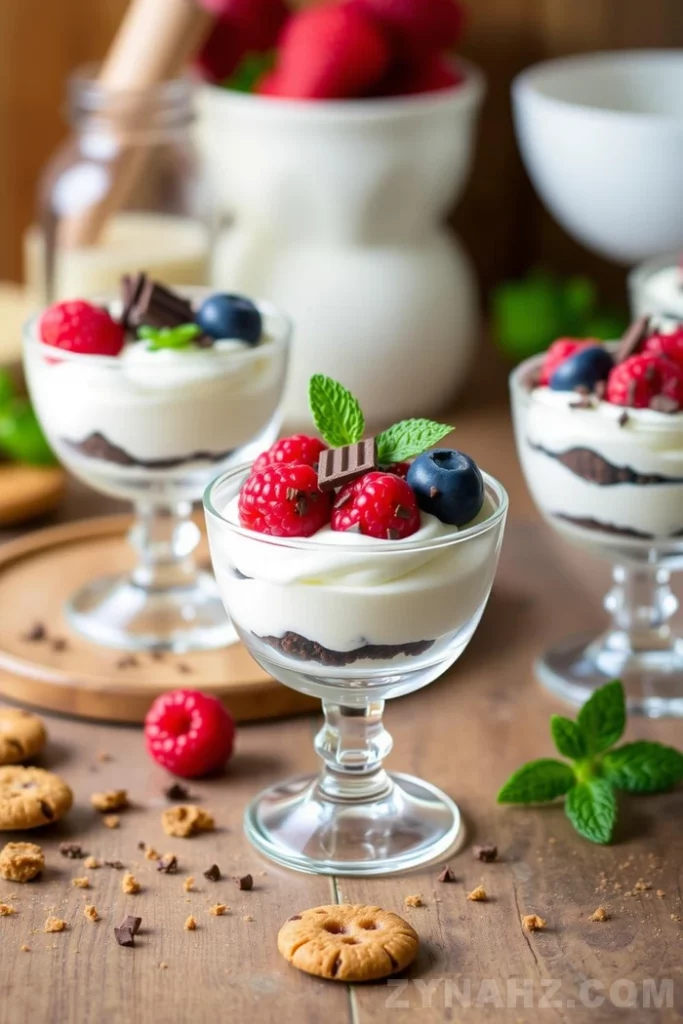 No-Bake Cheesecake Cups Recipe - Zynahz No-Bake Cheesecake Cups Recipe - Zynahz
