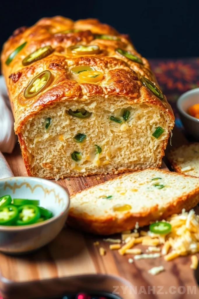 No-Knead Jalapeño Cheddar Bread Recipe - Zynahz No-Knead Jalapeño Cheddar Bread Recipe - Zynahz