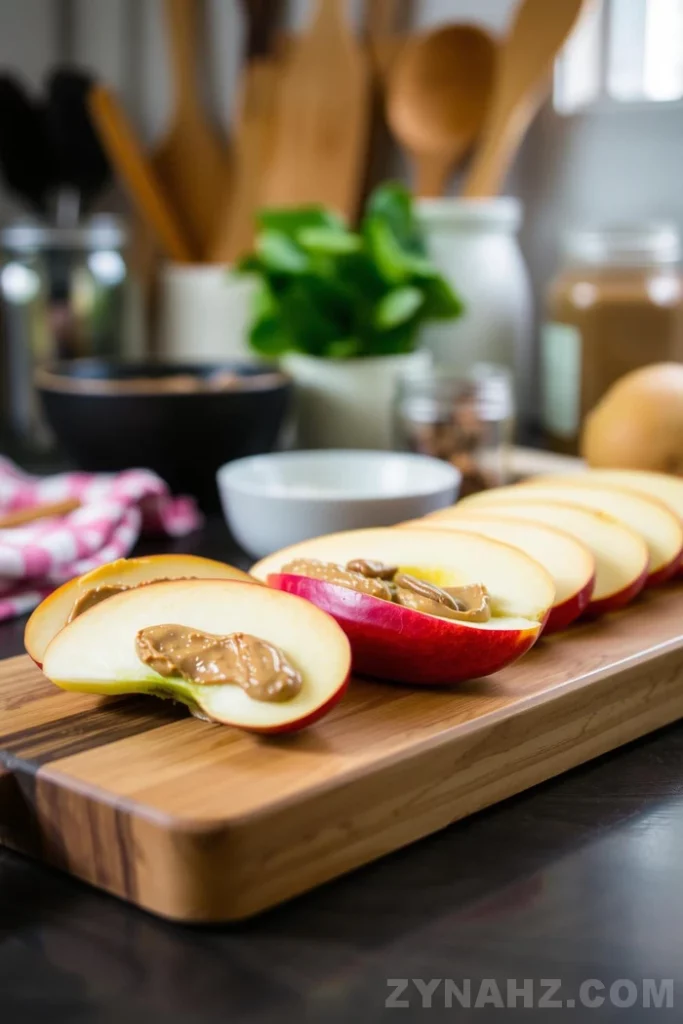 Nut Butter and Apple Slices Recipe - Zynahz Nut Butter and Apple Slices Recipe - Zynahz