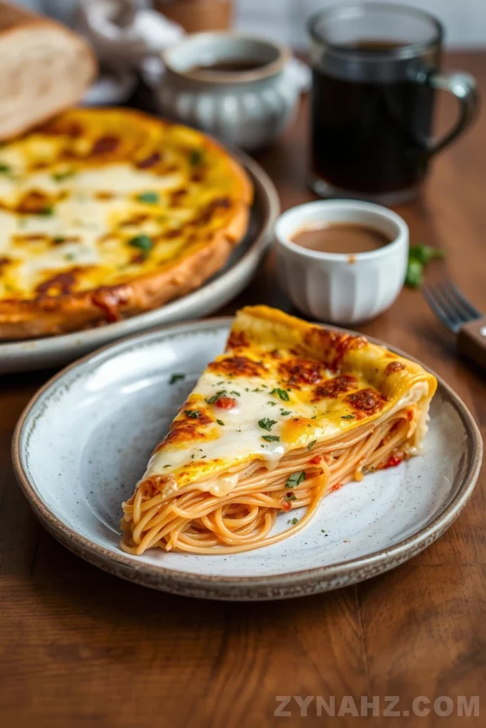 Pasta Frittata Recipe - Zynahz Pasta Frittata Recipe - Zynahz