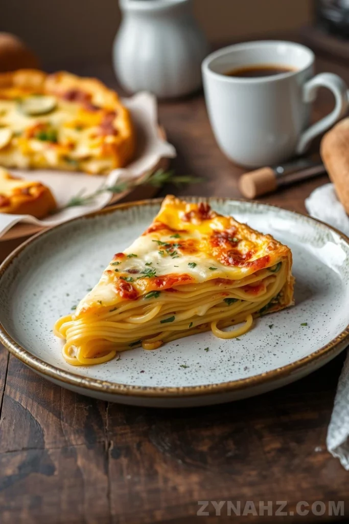 Pasta Frittata Recipe - Zynahz Pasta Frittata Recipe - Zynahz