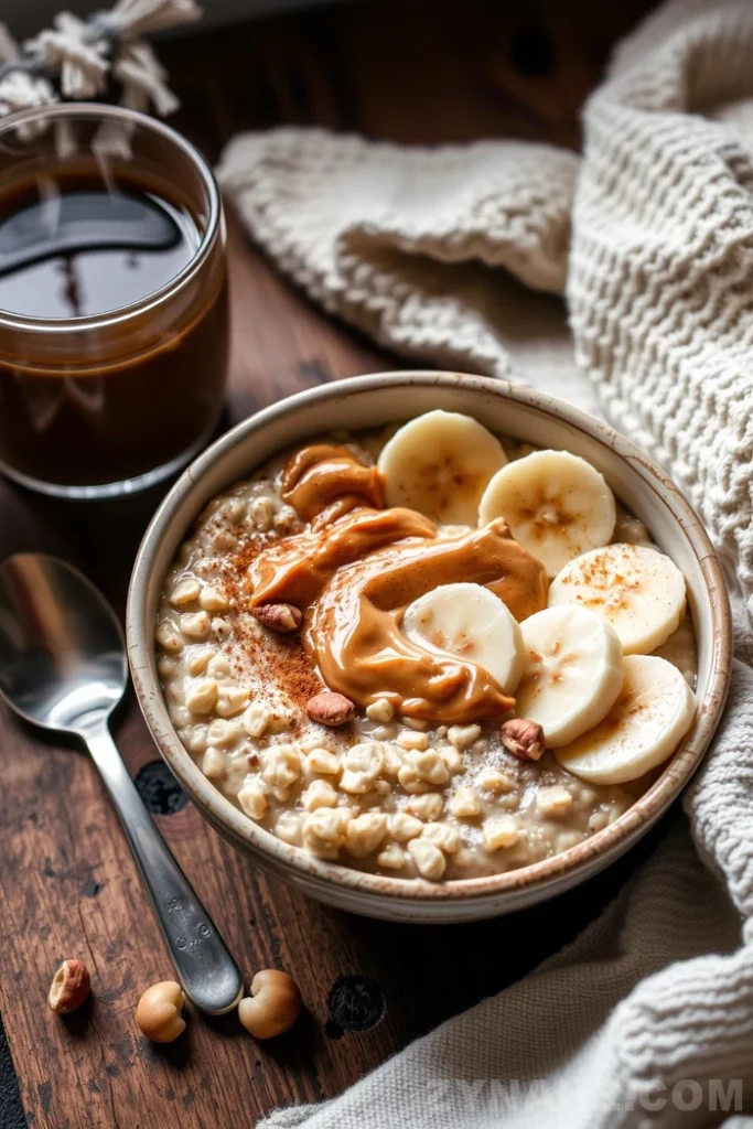 Peanut Butter Banana Oatmeal Bowl Recipe - Zynahz Peanut Butter Banana Oatmeal Bowl Recipe - Zynahz