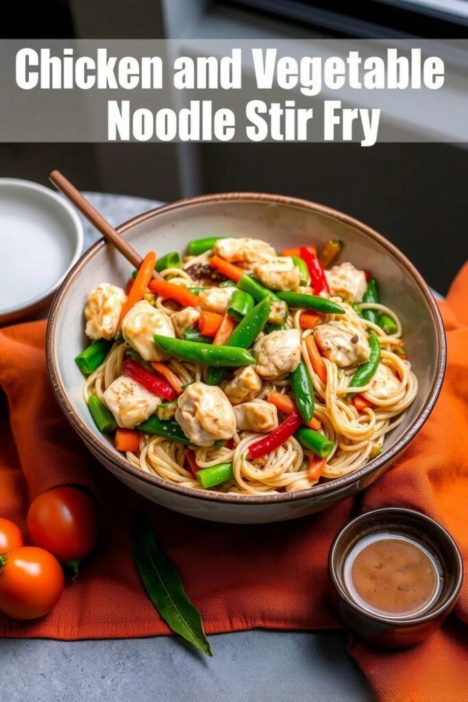 Chicken and Vegetable Noodle Stir-Fry Recipe - Zynahz Chicken and Vegetable Noodle Stir-Fry Recipe - Zynahz