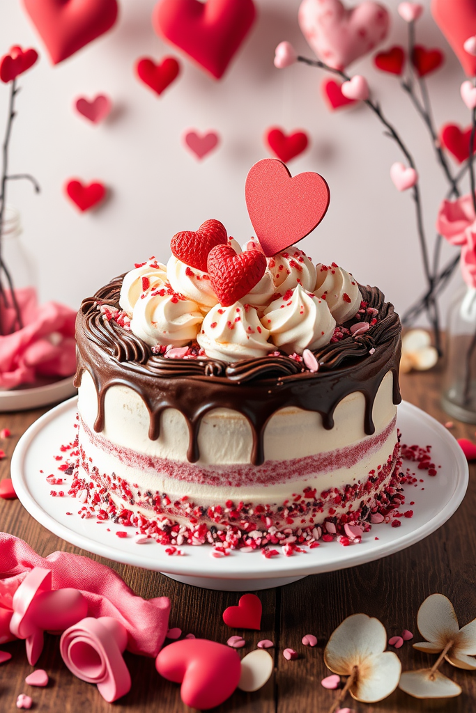 10 Dazzling Valentines Cake Creations That Promise to Impress - Zynahz