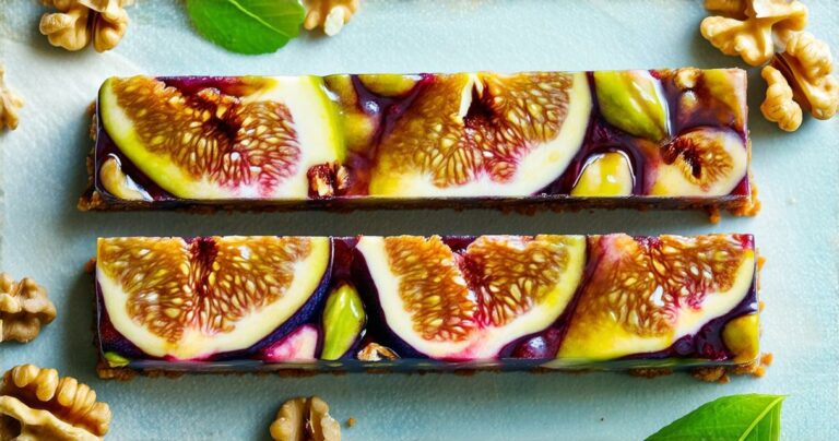 Fig and Walnut Protein Bars Recipe