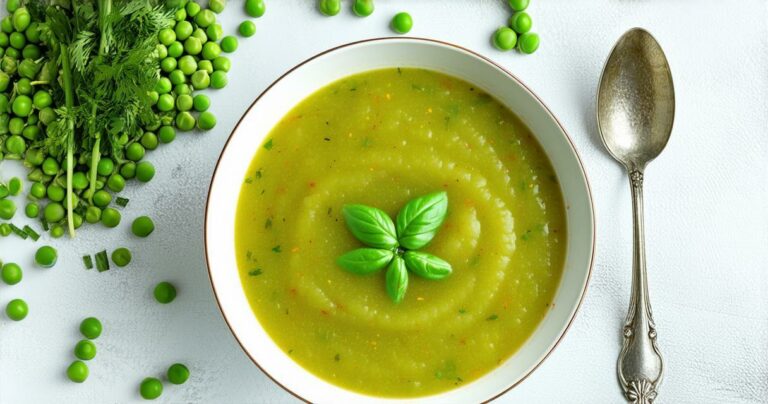 Fresh Pea Soup Recipe