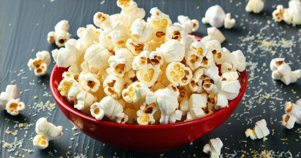 Garlic Parmesan Popcorn Recipe - Zynahz