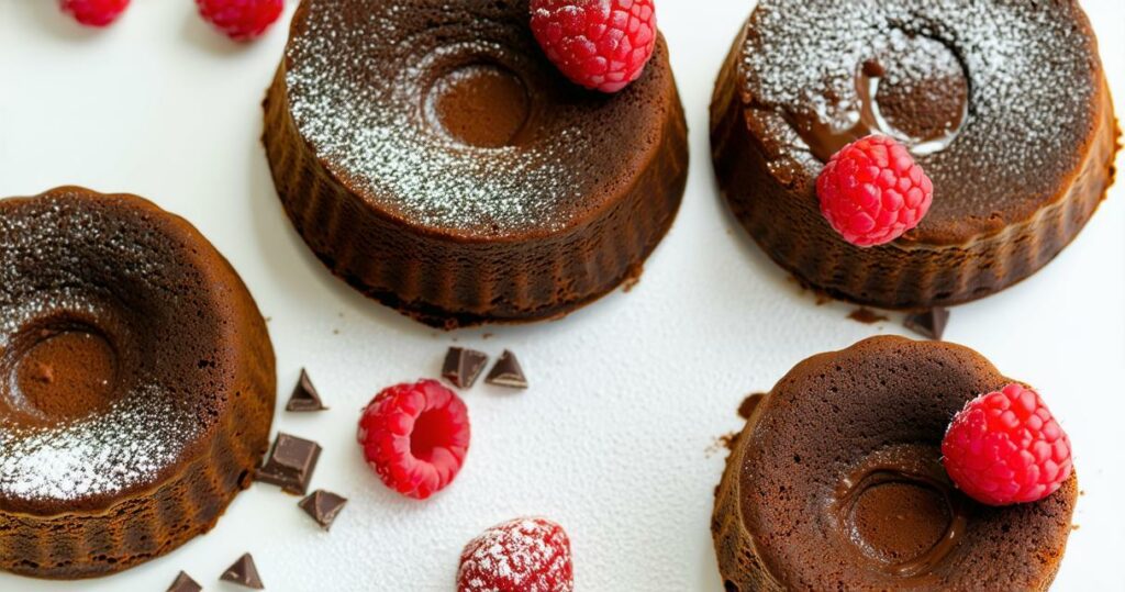 Gluten-Free Chocolate Lava Cakes Recipe - Zynahz