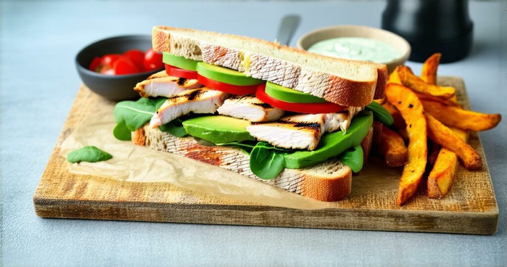 Grilled Chicken and Avocado Sandwich Recipe - Zynahz