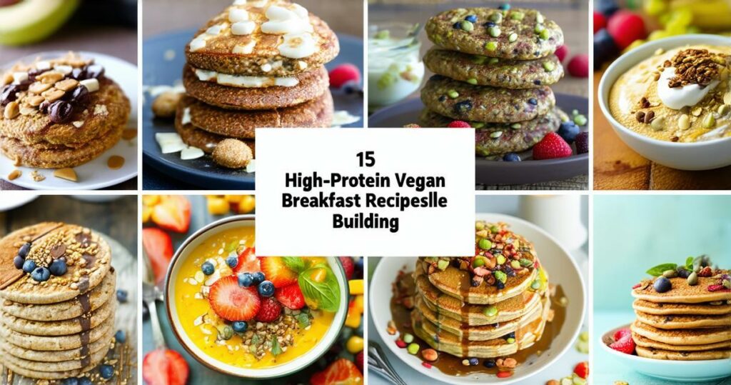 15 High-Protein Vegan Breakfast Recipes for Muscle Building